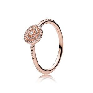 Pandora rose gold ring